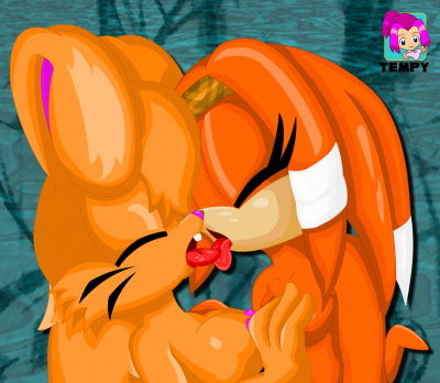 Jenny Furry & Tikal Echidna - "Furry & Fife" & Sonic the Hedgehog
It seams Tikal has a thing for Leporids as she is making out (as they say) with another Bunny gal. In this case, It's Jenny Furry, from my game series 'Furry & Fife'. While it's a bit tricky to know for sure how well the series is liked, it seams to have some fans atleast.
Must say Thanks to JDragonDawn for a bit of advice on this image. When I completed it.. I just couldn't see much done right but thanks to a bit of help, it's been fixed pretty well ^_^
Keywords: Furry Tikal